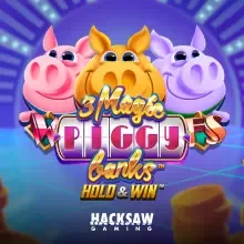 3 Magic Piggy Banks Hold & Win